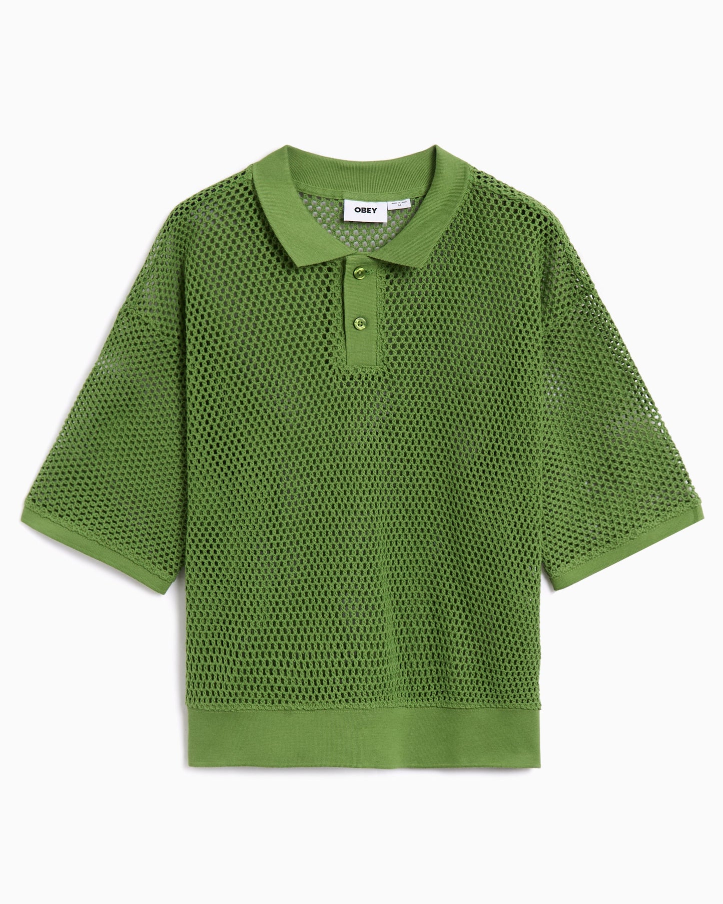 Polo Relaxed OBEY Clothing Saratoga para hombre