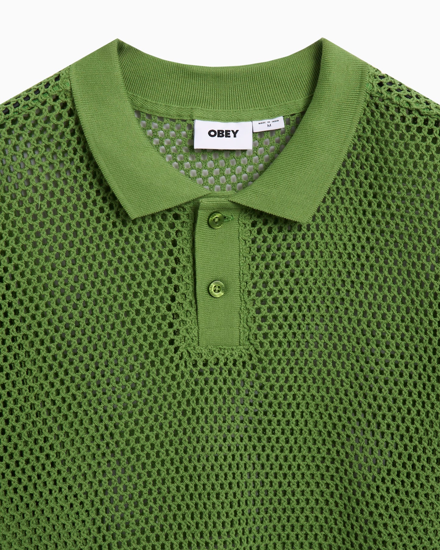 Polo Relaxed OBEY Clothing Saratoga para hombre