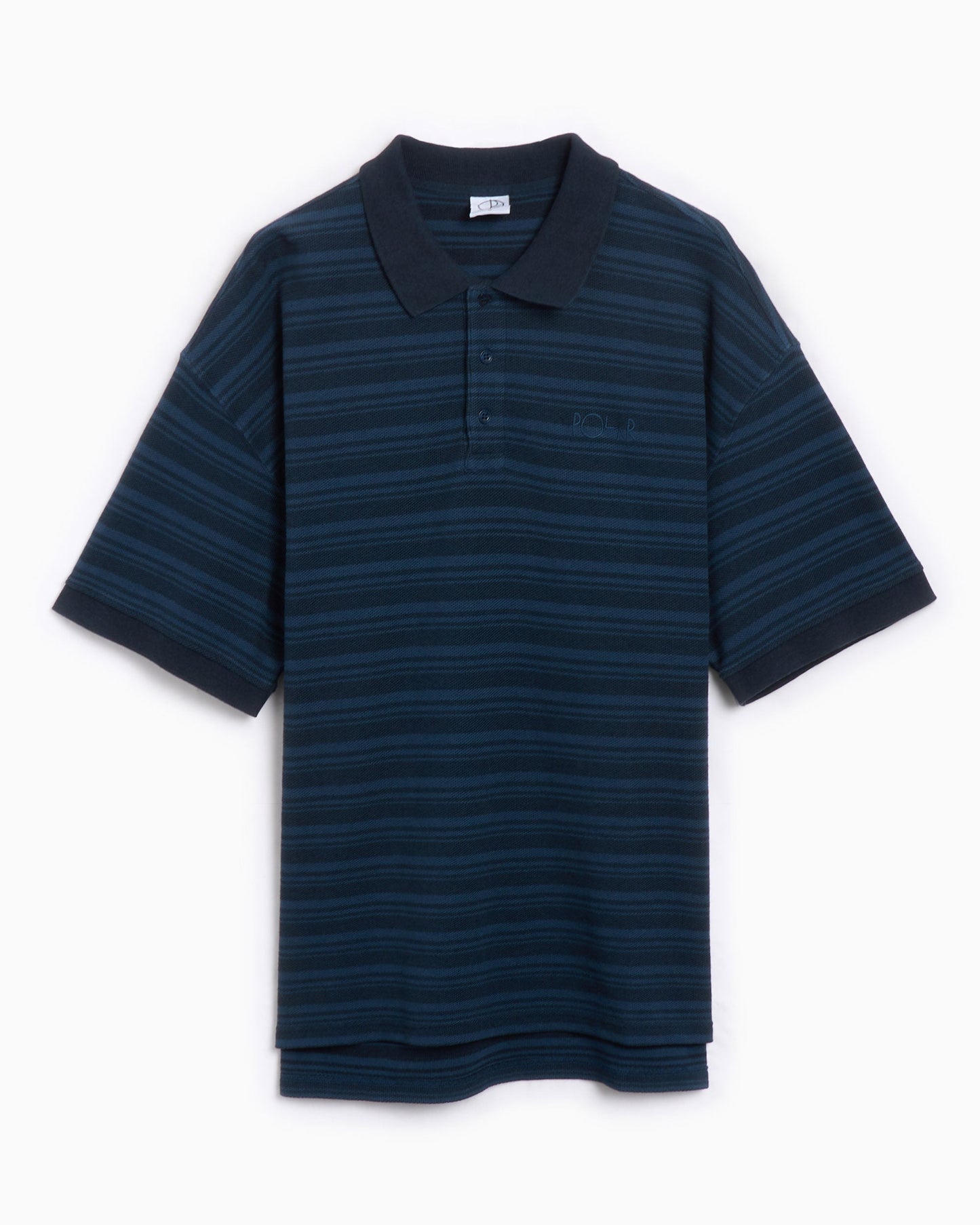 Polo Relaxed Polar Skate Co. Polar Skate Co. Surf Men's Stripe Polo Shirt para hombre