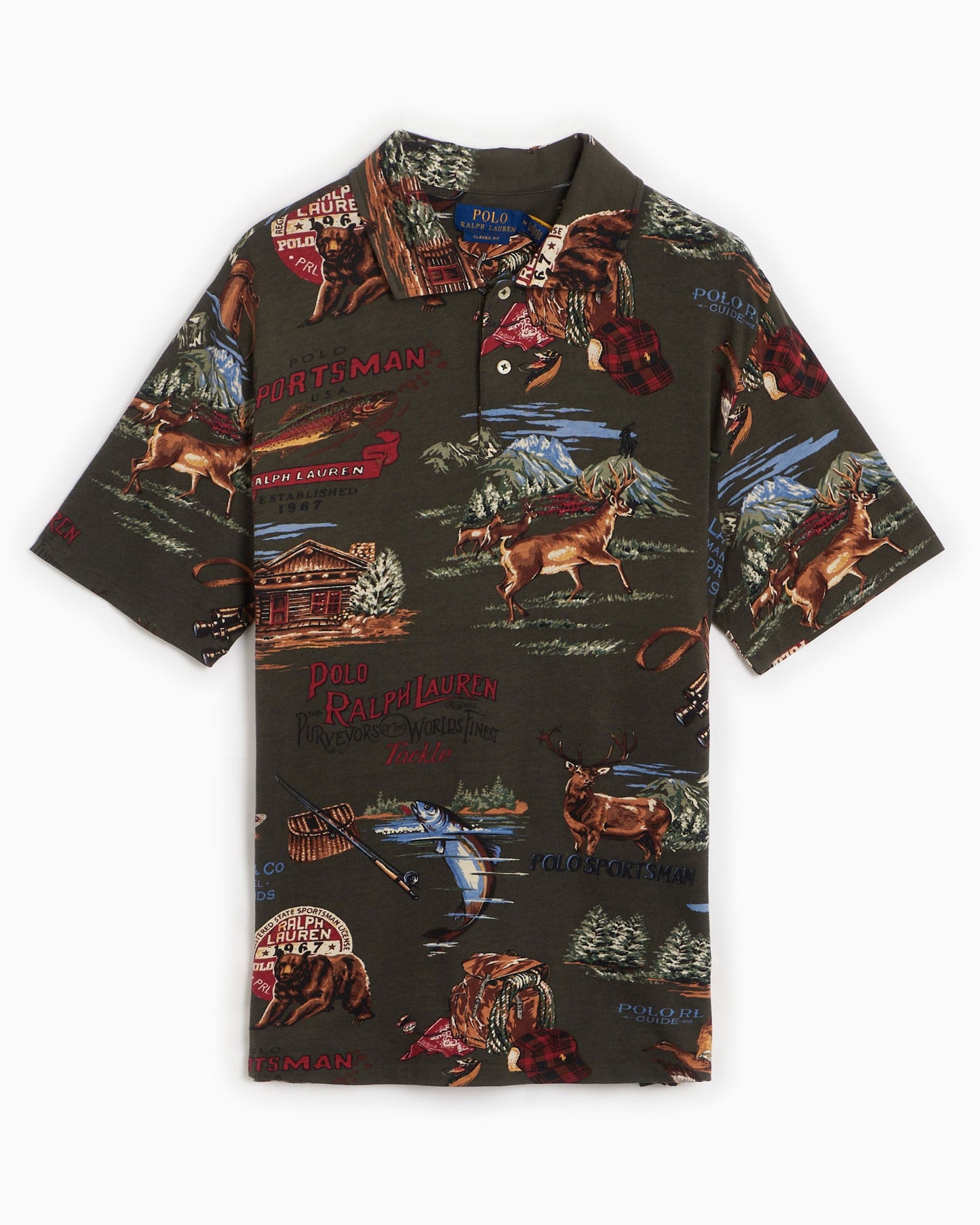 Polo con gráfico Polo Ralph Lauren Gorham Sportsman para hombre