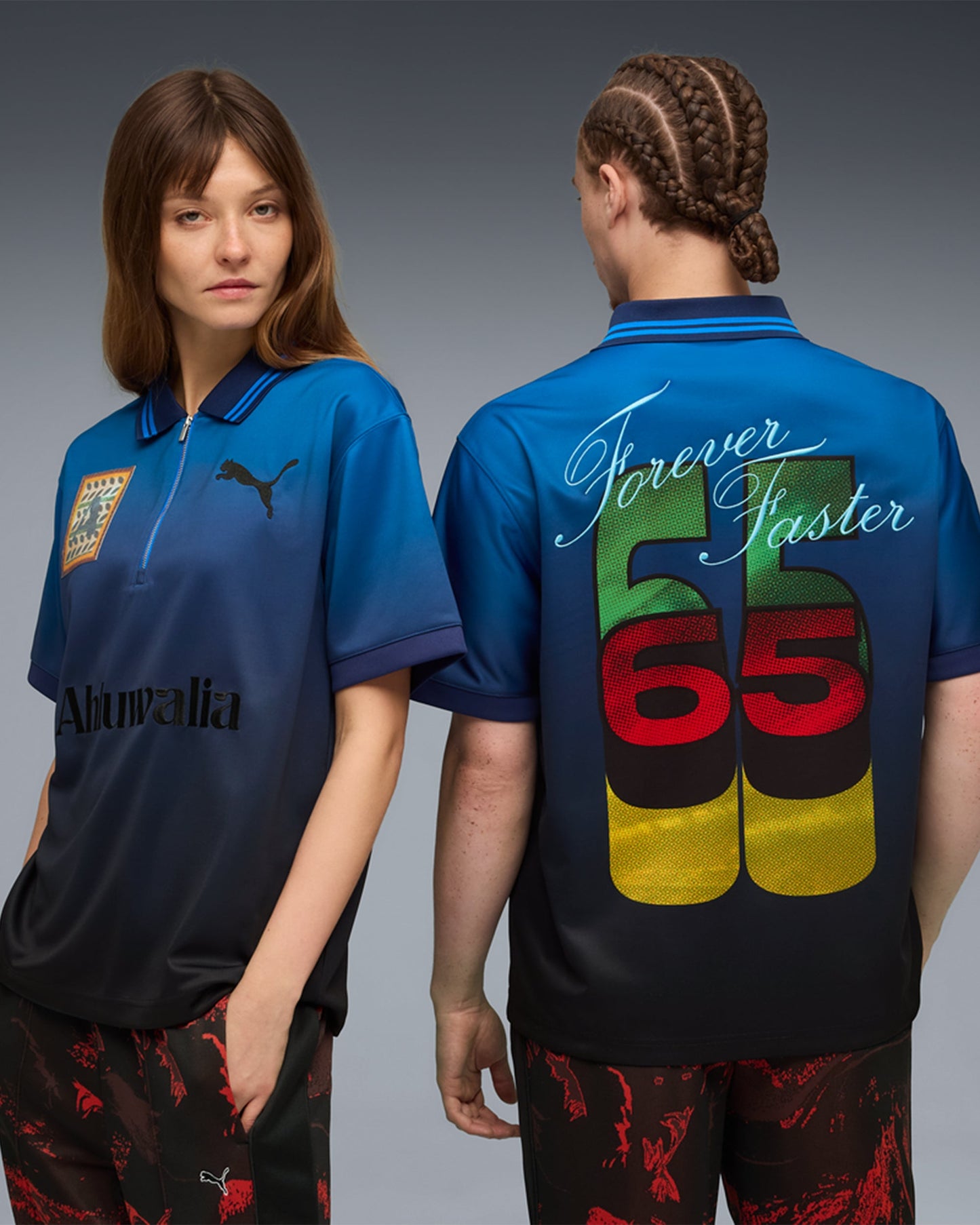 Polo con gráfico Relaxed Puma x Ahluwalia para hombre
