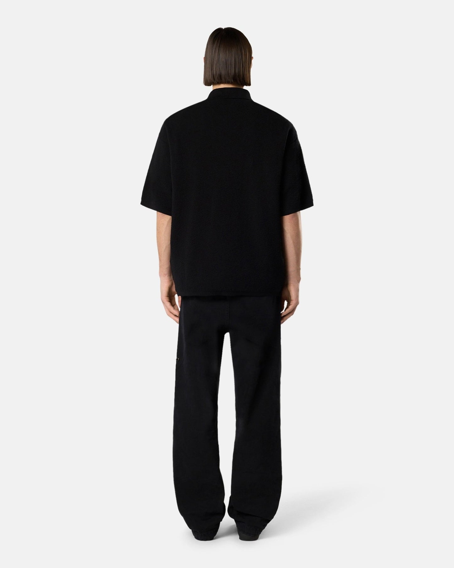 Polo Oversize Media cremallera Stone Island Light Raw para hombre
