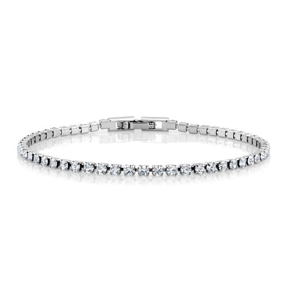 Classic CZ Eternity Bracelet