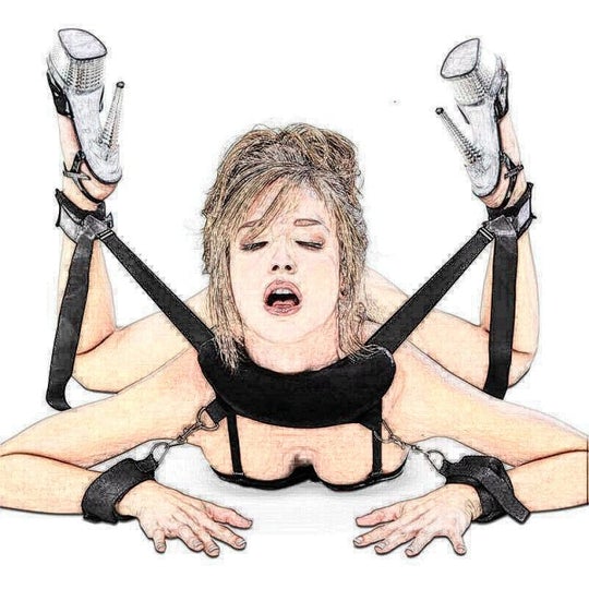 Double Couple Bdsms Bed Restraints Kit - Adult Wellness Product product image for intimate wellness and personal care