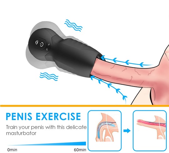 Automatic Male Masturbators Sucking Machine And Glans Trainer - Male Masturbator product image for intimate wellness and pers
