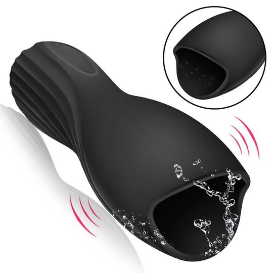 Male Masturbator Vibrator - Oral Sex - Vibrator product image for intimate wellness and personal care