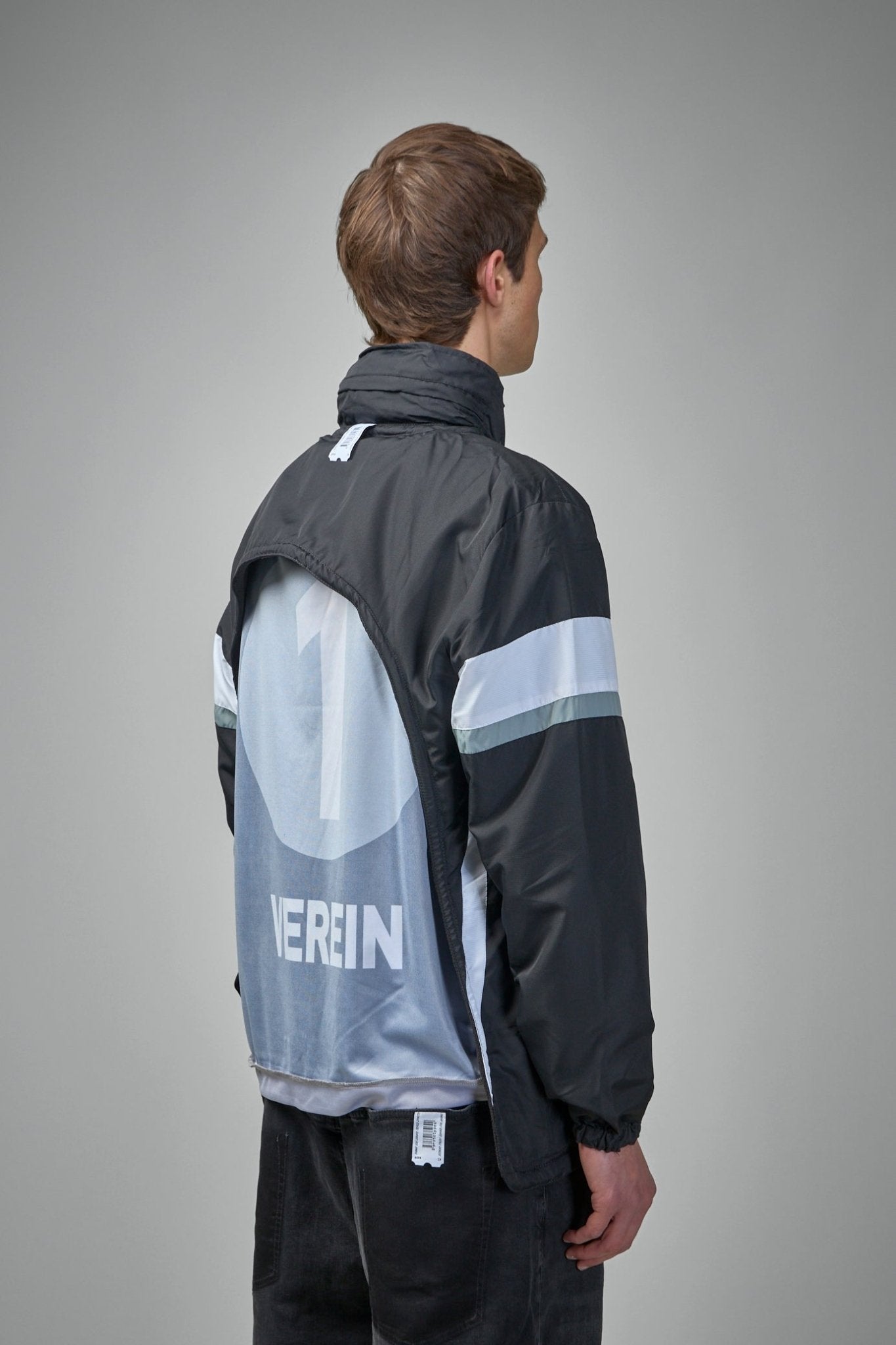 Backless Tracksuit Jacket