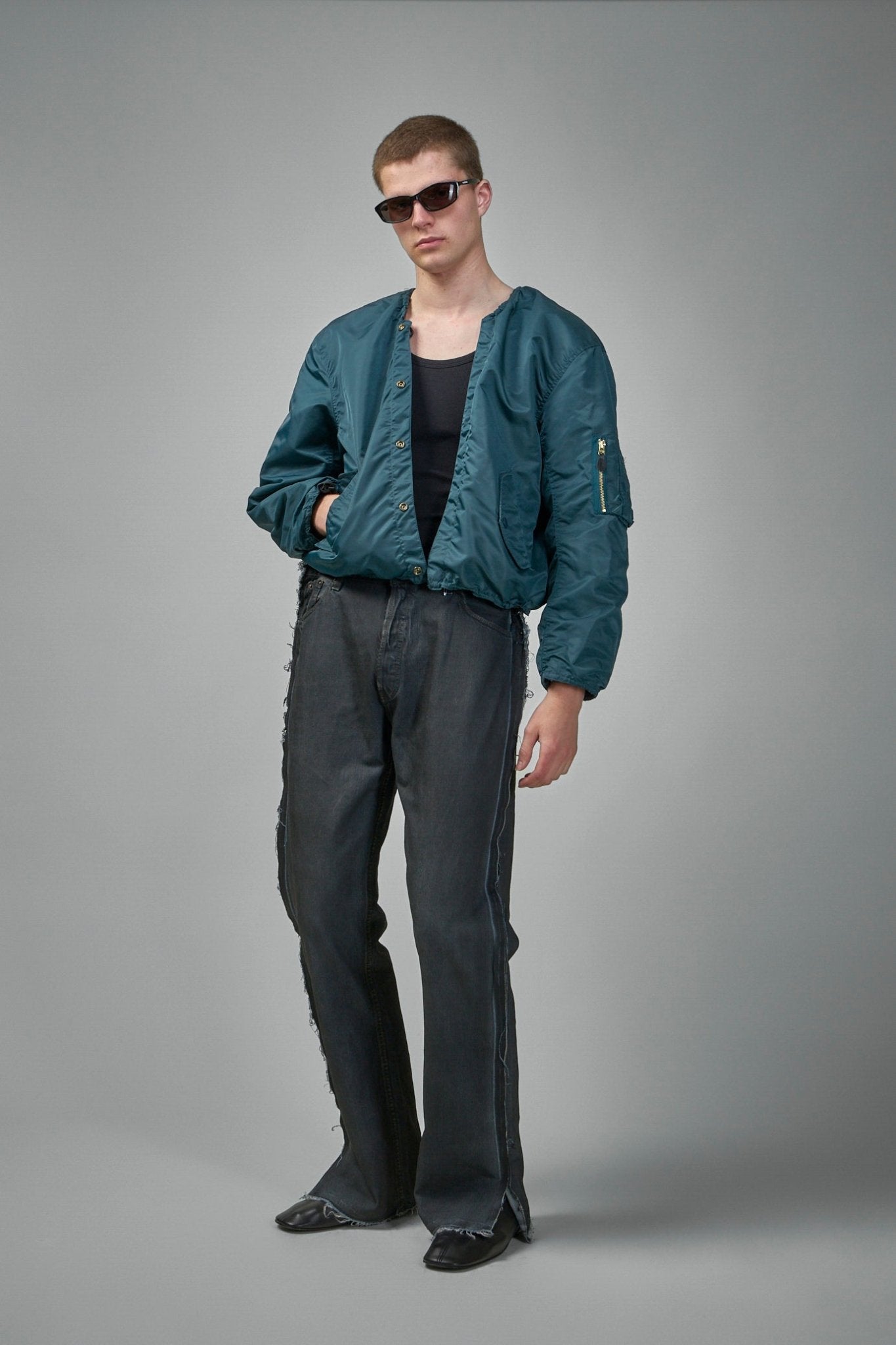 Overdyed Outline Denim