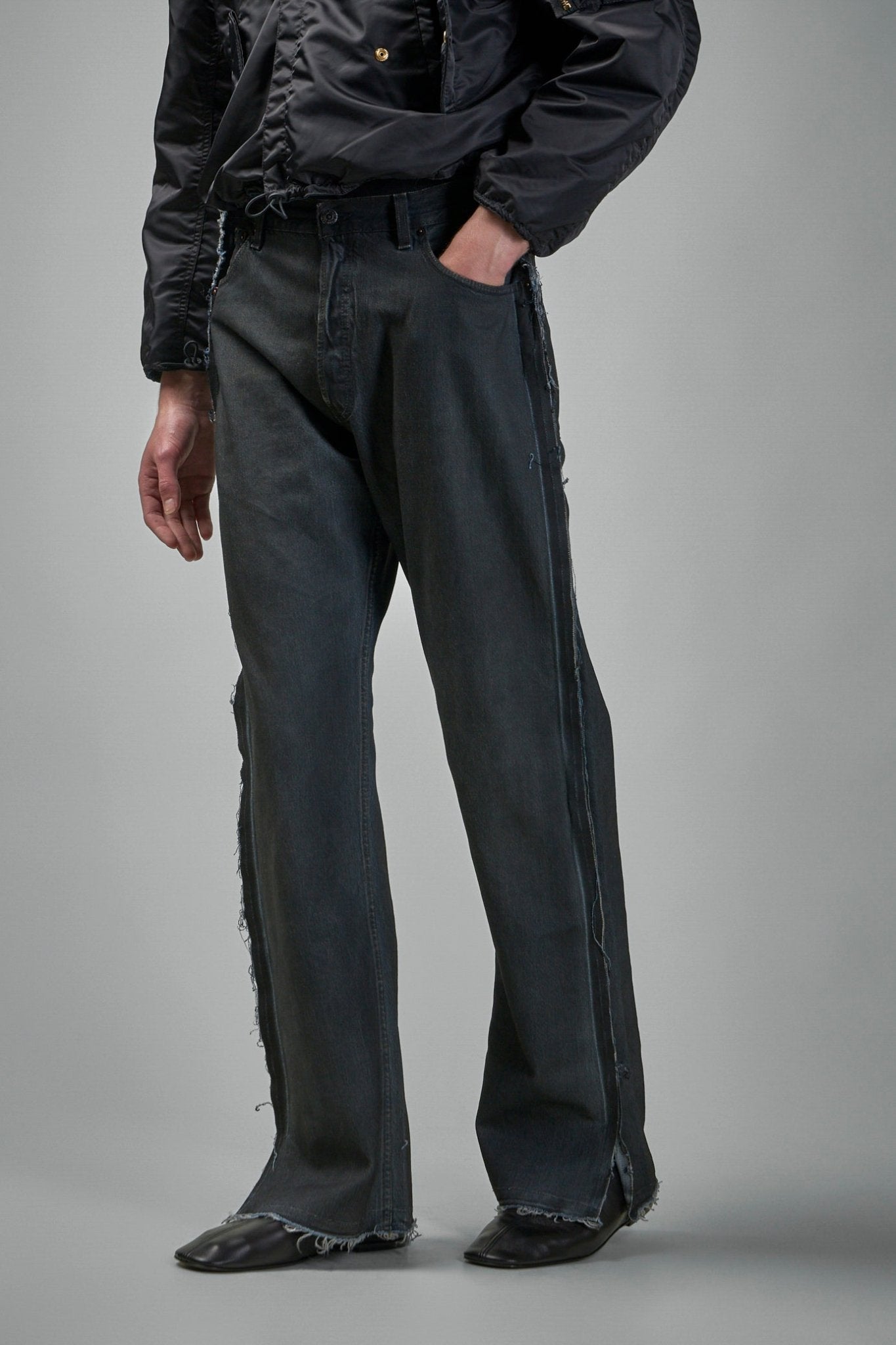 Overdyed Outline Denim