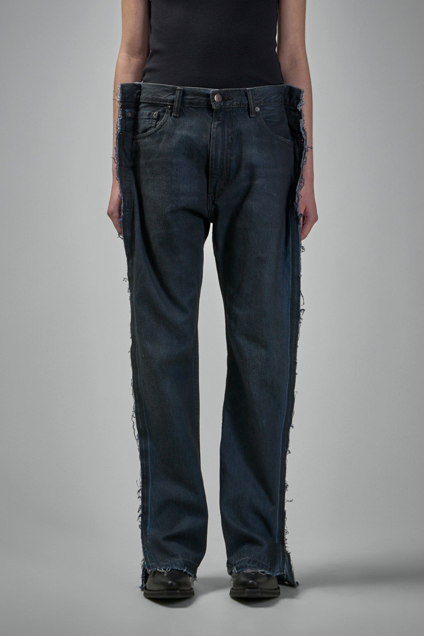 Overdyed Outline Denim