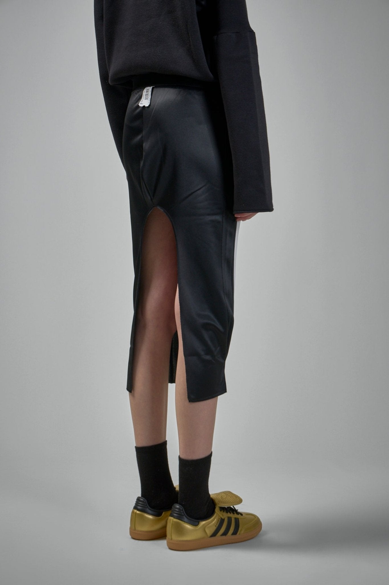 Poly Jersey Pencil Skirt