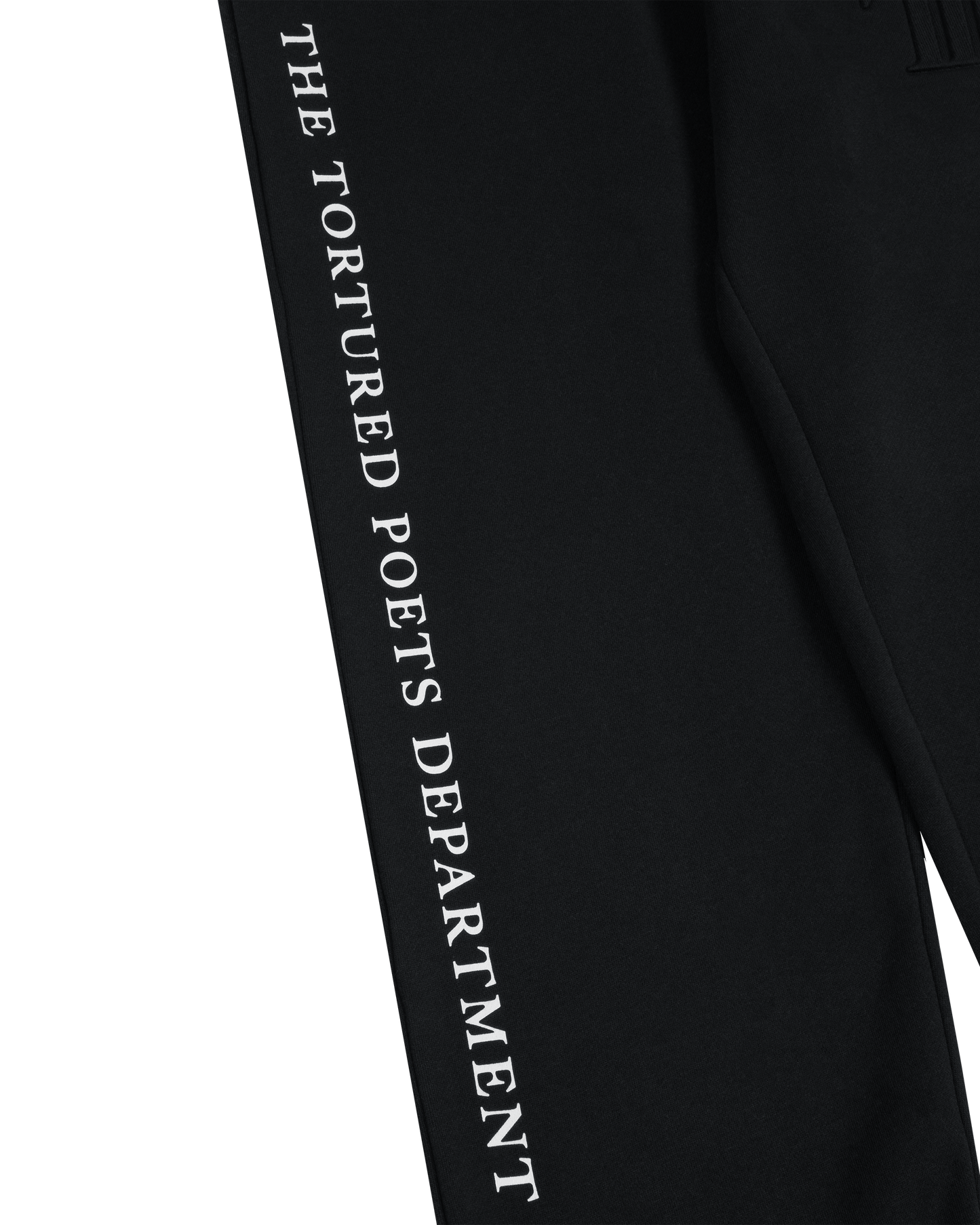 TTPD Black Embossed Sweatpants
