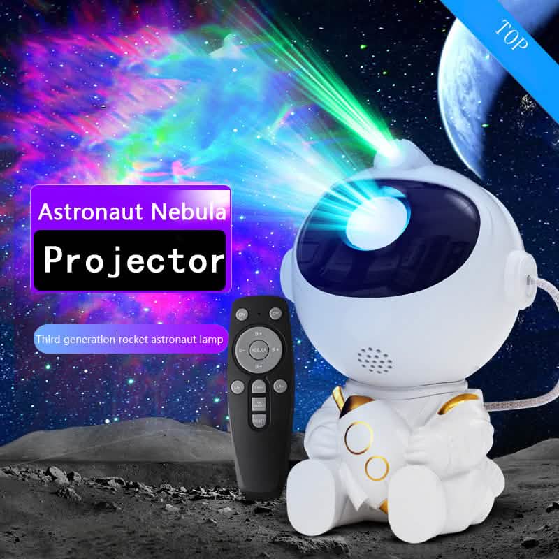 Astronaut Galaxy Projector Night Light with Remote, 8 Modes