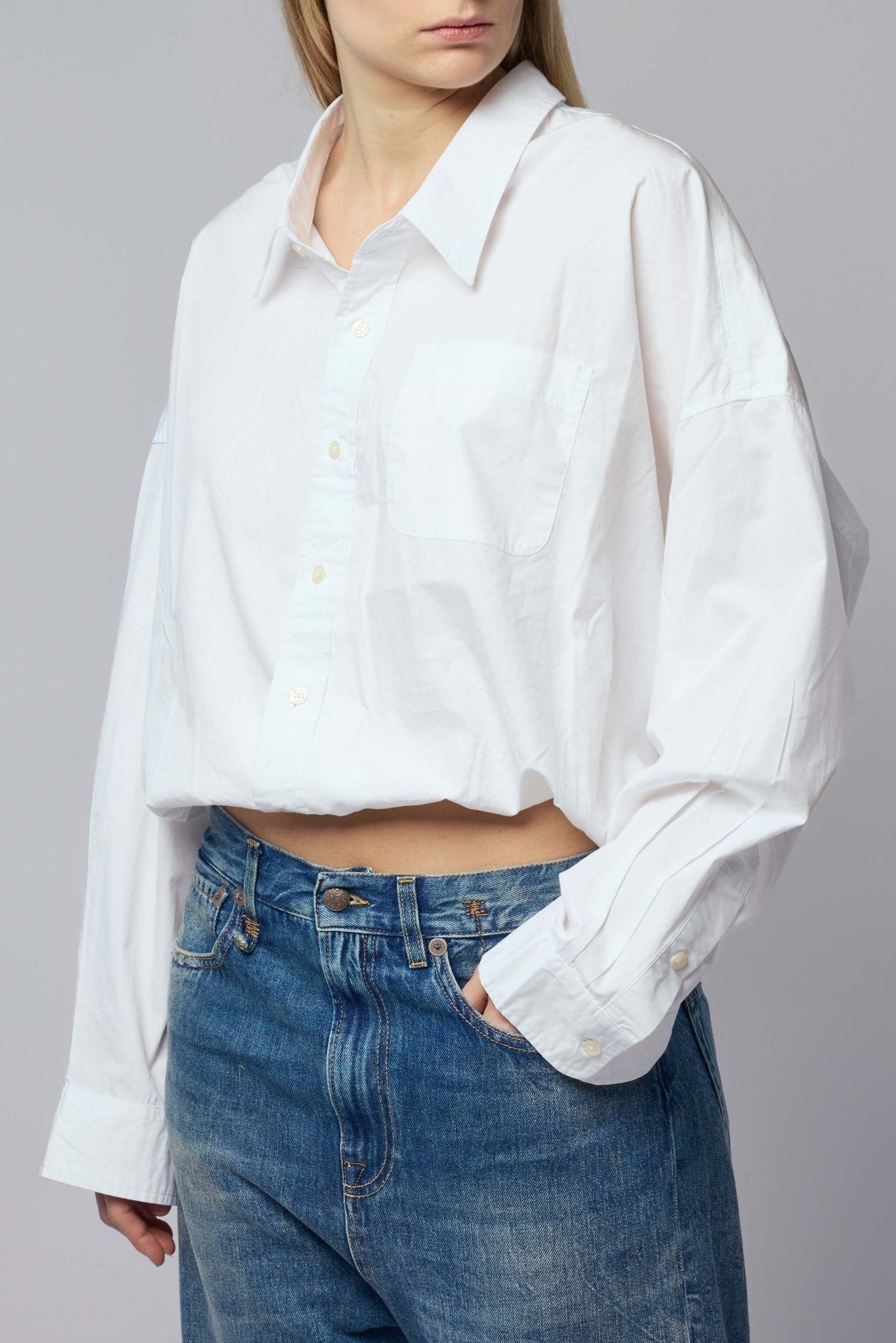 Crossover Bubble Shirt