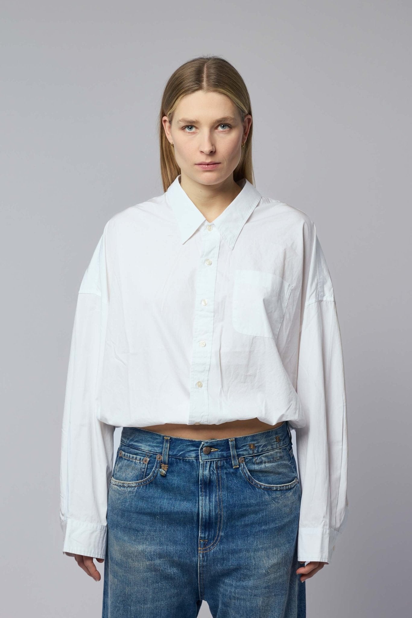 Crossover Bubble Shirt