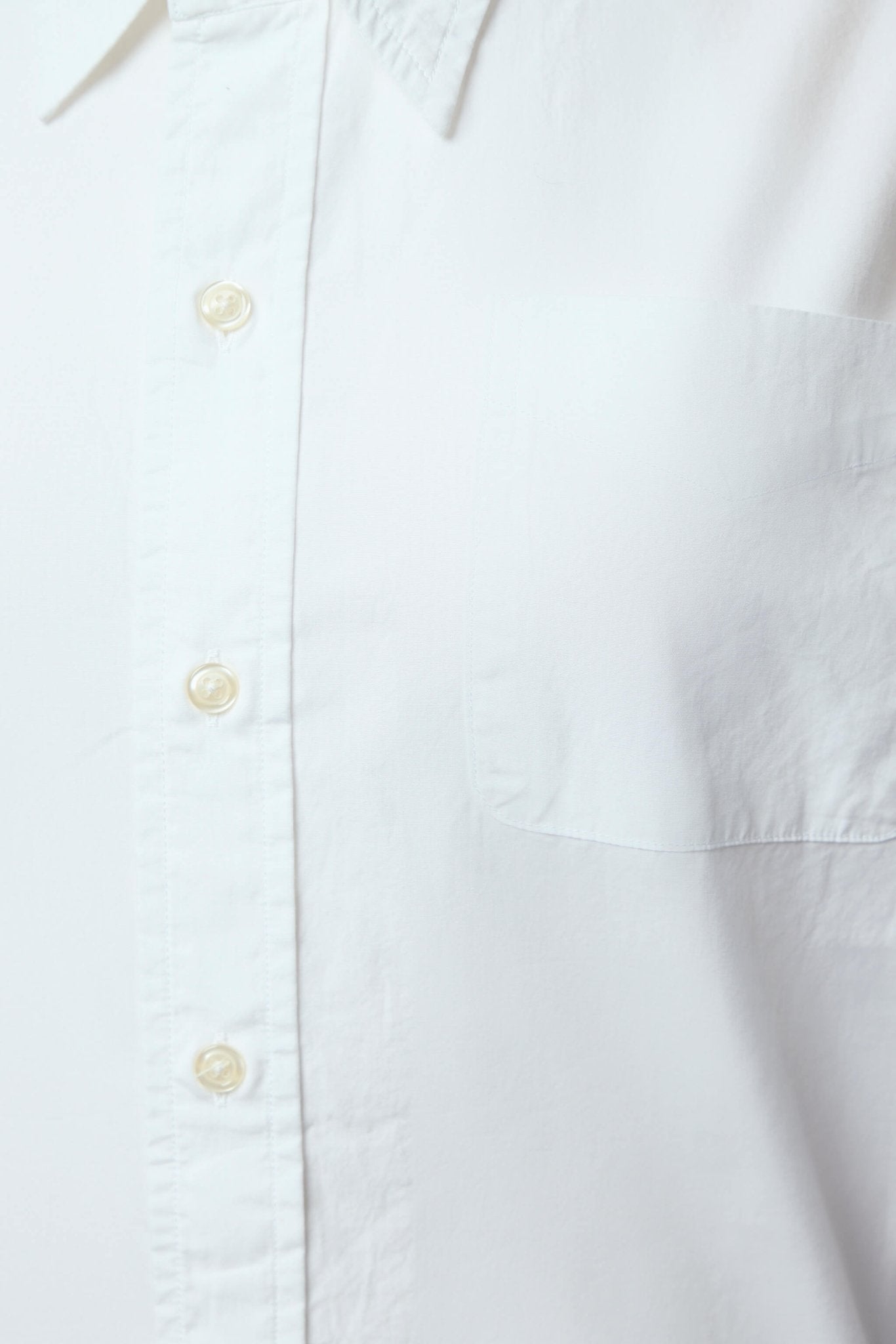 Drop Neck Oxford Shirt
