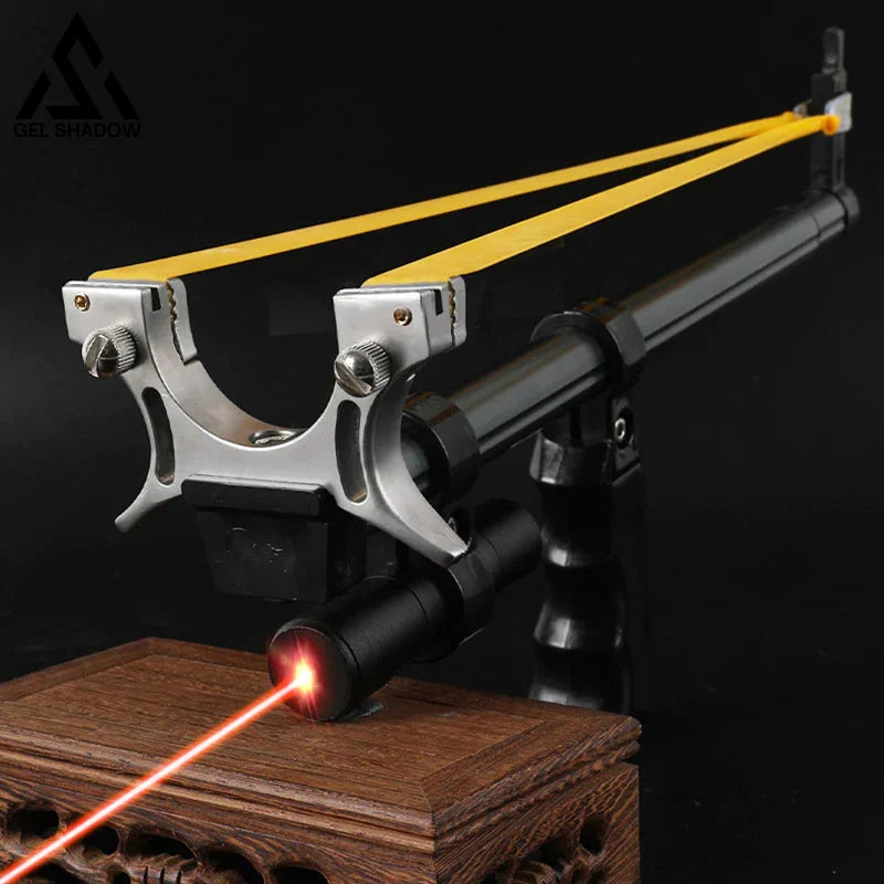 GS256-Retractable laser aiming slingshot