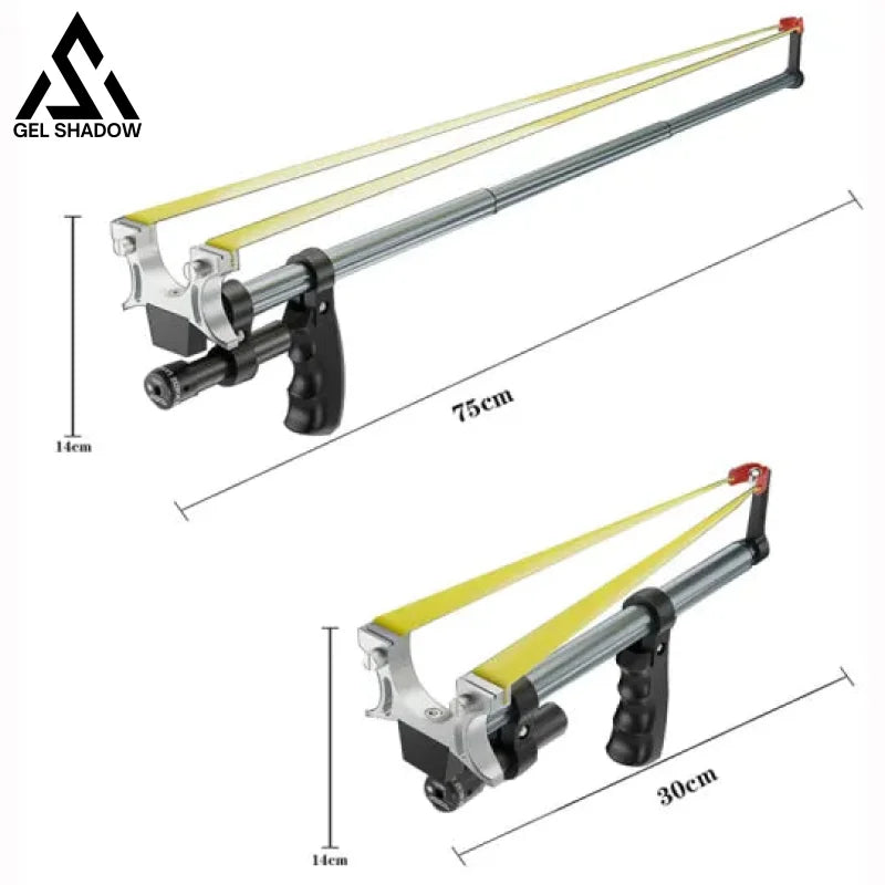 GS256-Retractable laser aiming slingshot