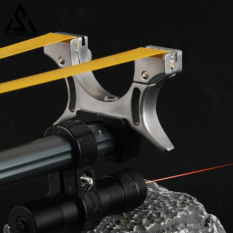 GS256-Retractable laser aiming slingshot
