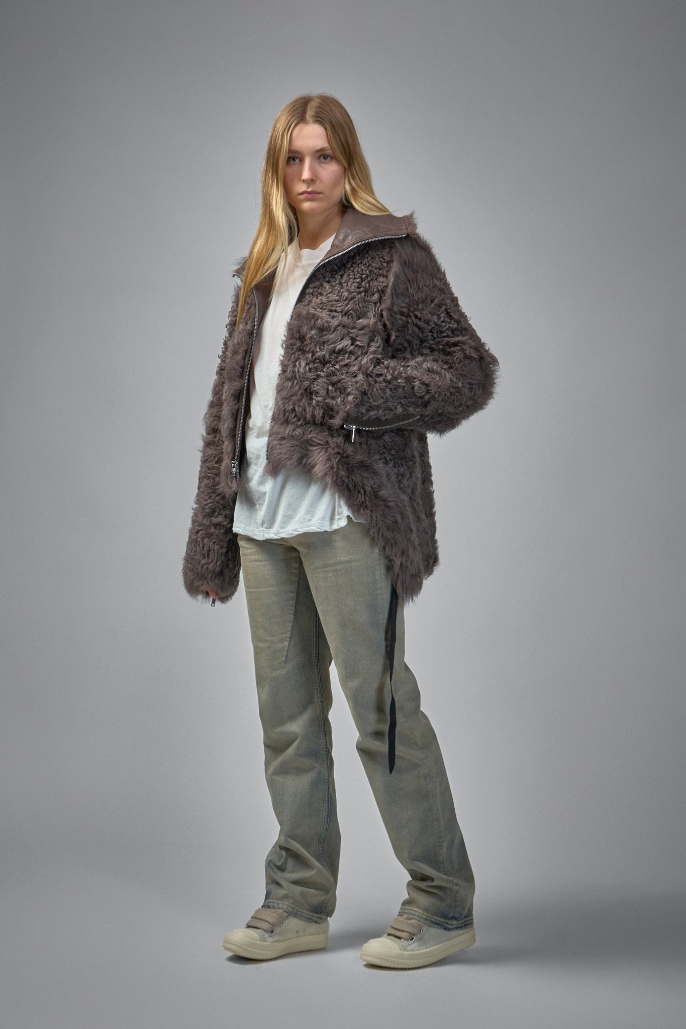 Fog Cut Denim Pants