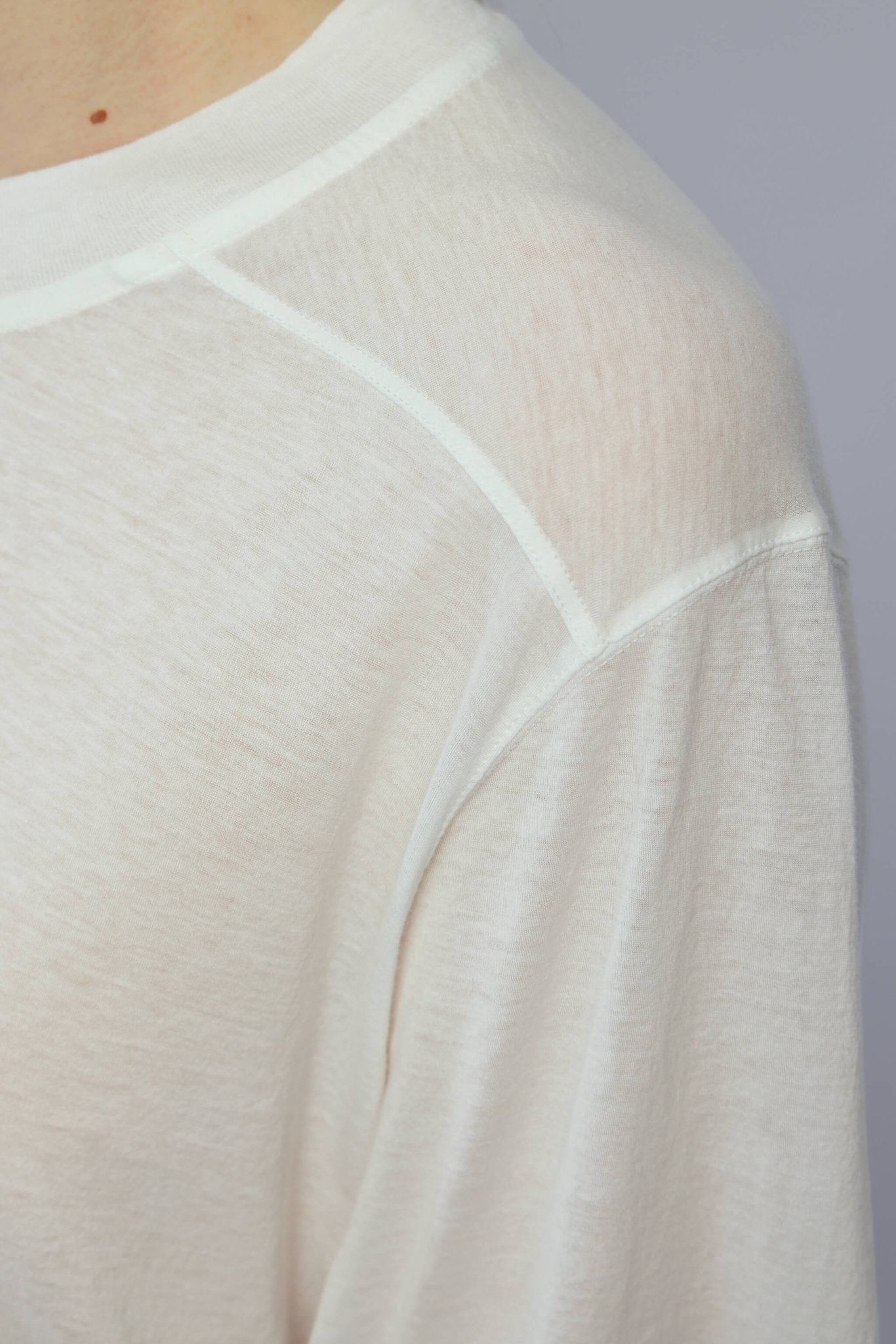 Knit T-shirt/walrus T