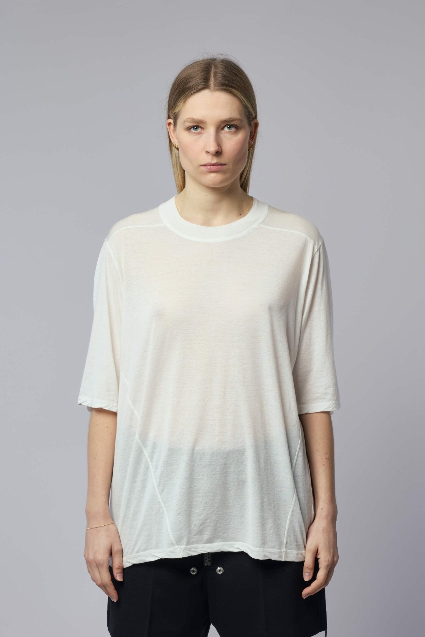 Knit T-shirt/walrus T