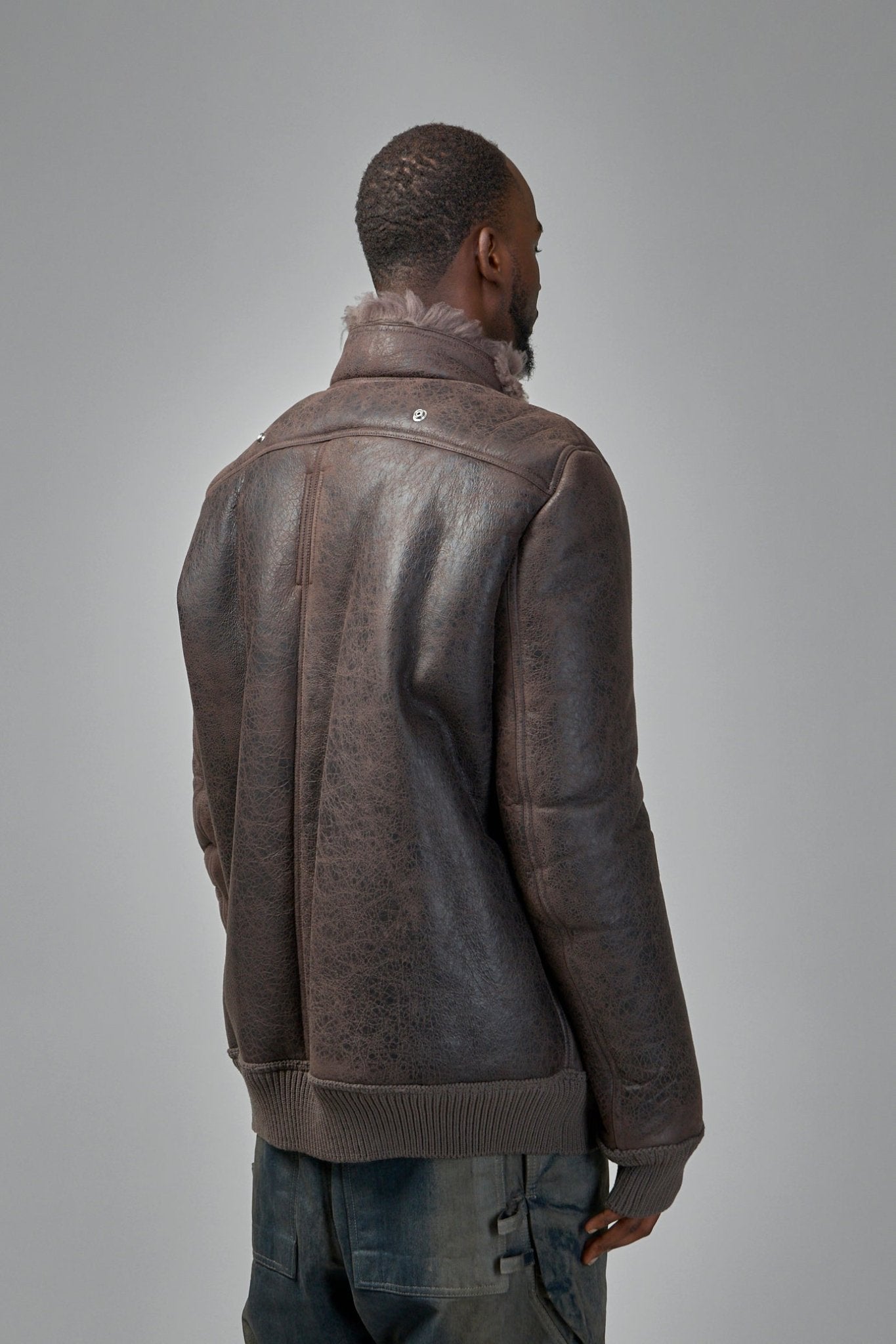Hollywood Flight Leather Bomber Jacket
