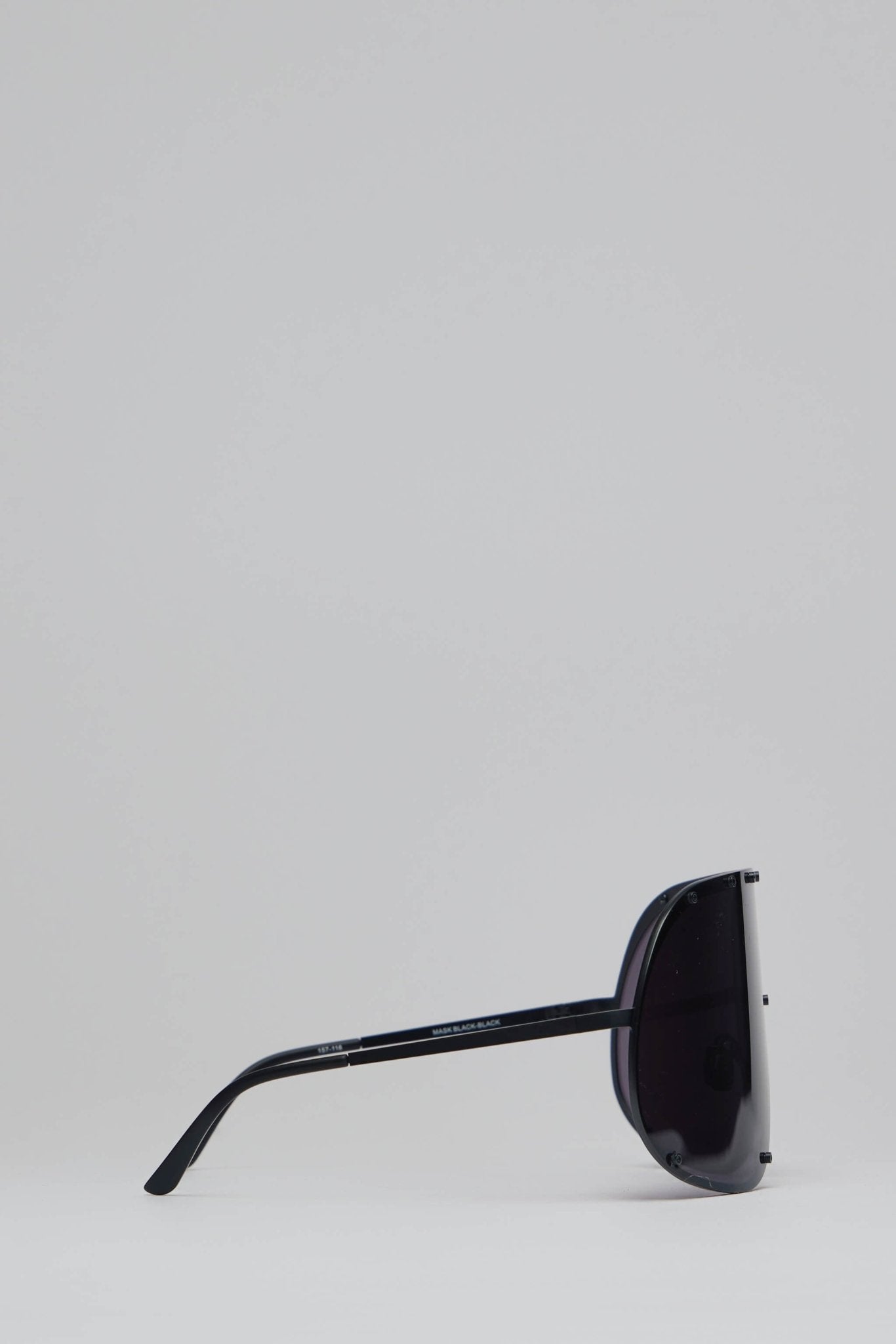 Sunglasses Shield Blk Temple/blk Lens