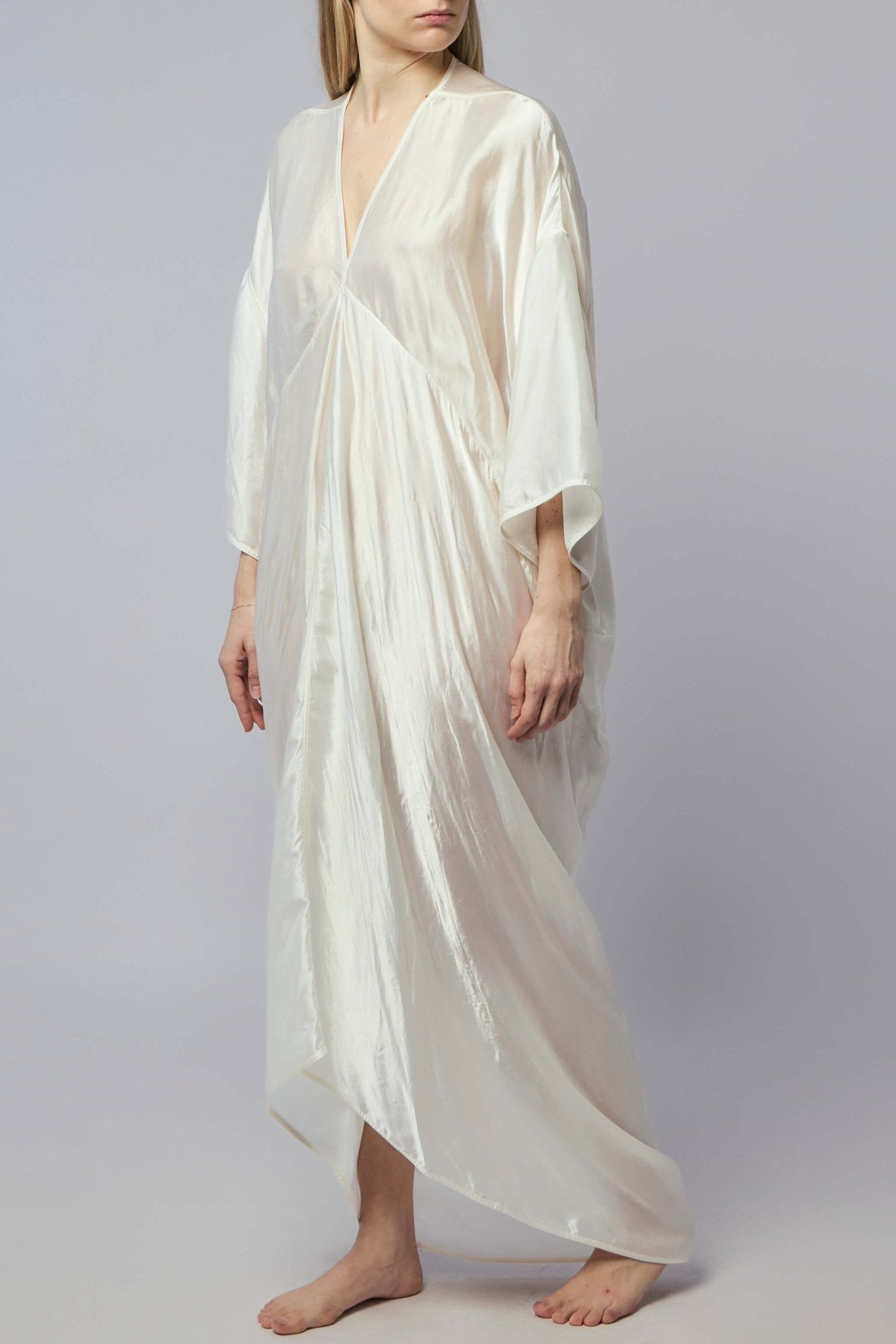 Woven Dress - Tommykite Gown Milk