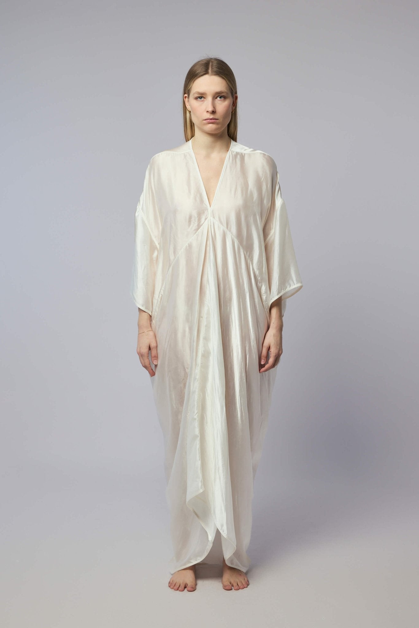 Woven Dress - Tommykite Gown Milk