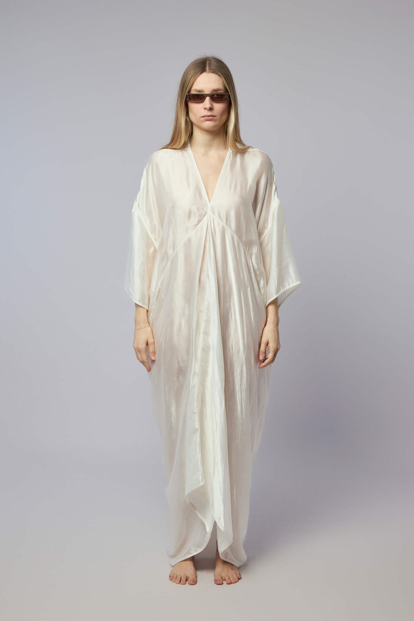 Woven Dress - Tommykite Gown Milk