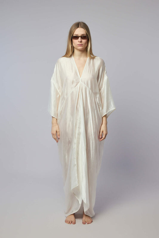 Woven Dress - Tommykite Gown Milk