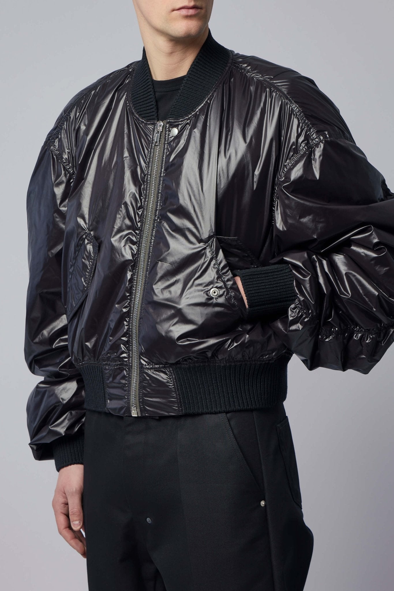 Woven Padded Bomber - Secchia Flight