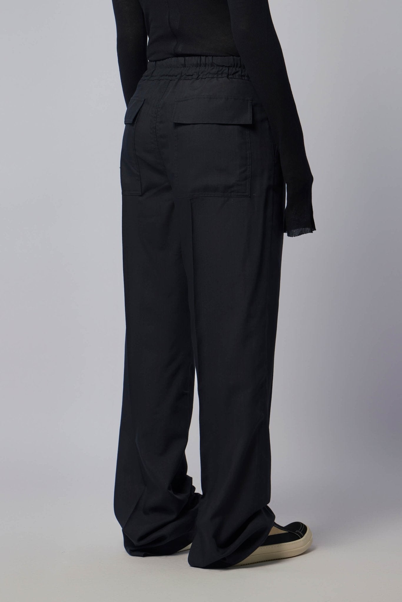 Woven Pants - Dietrich Drawstring Black