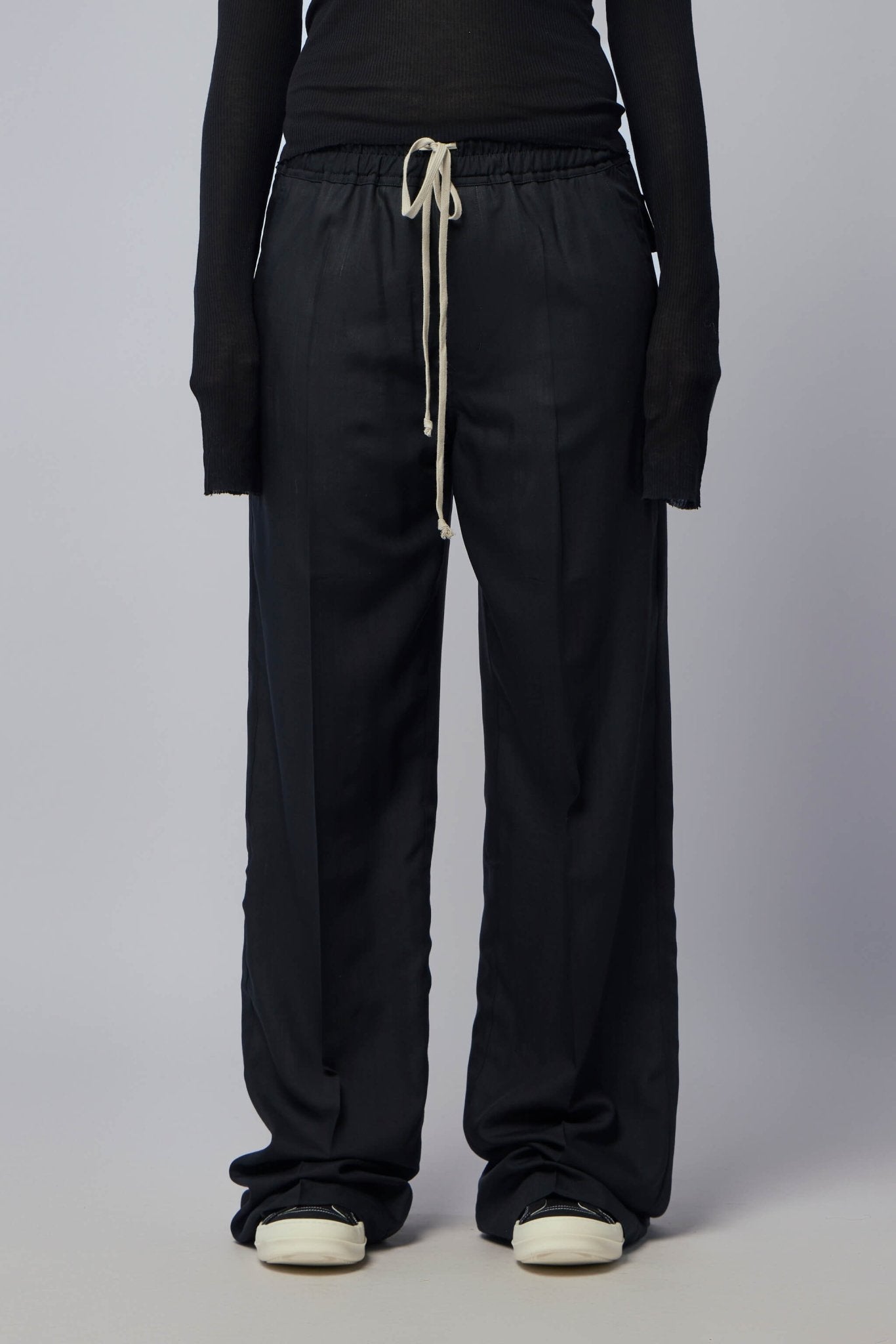 Woven Pants - Dietrich Drawstring Black