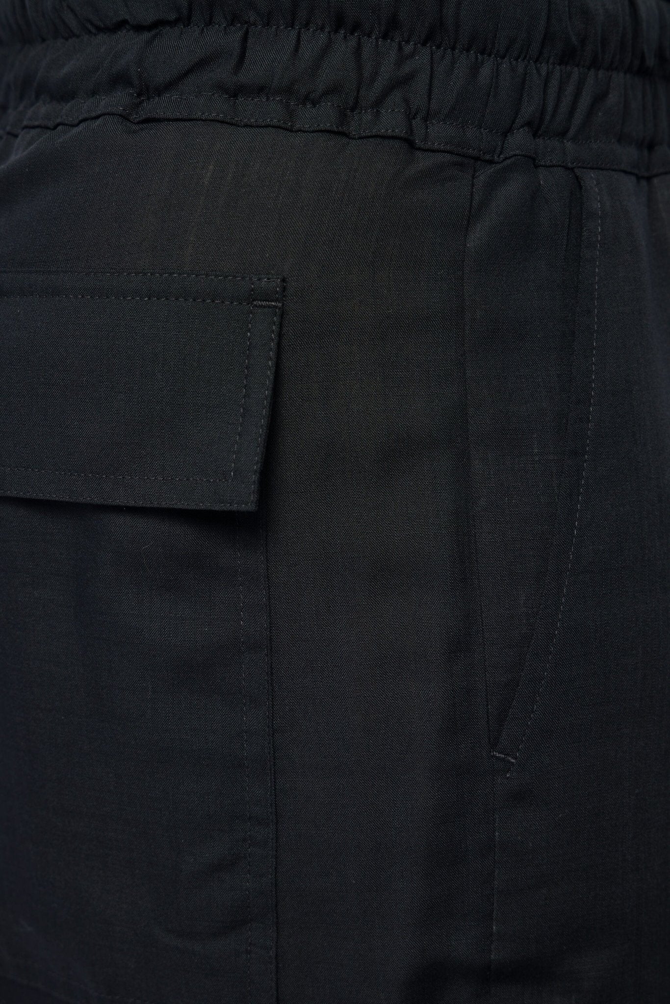Woven Pants - Dietrich Drawstring Black