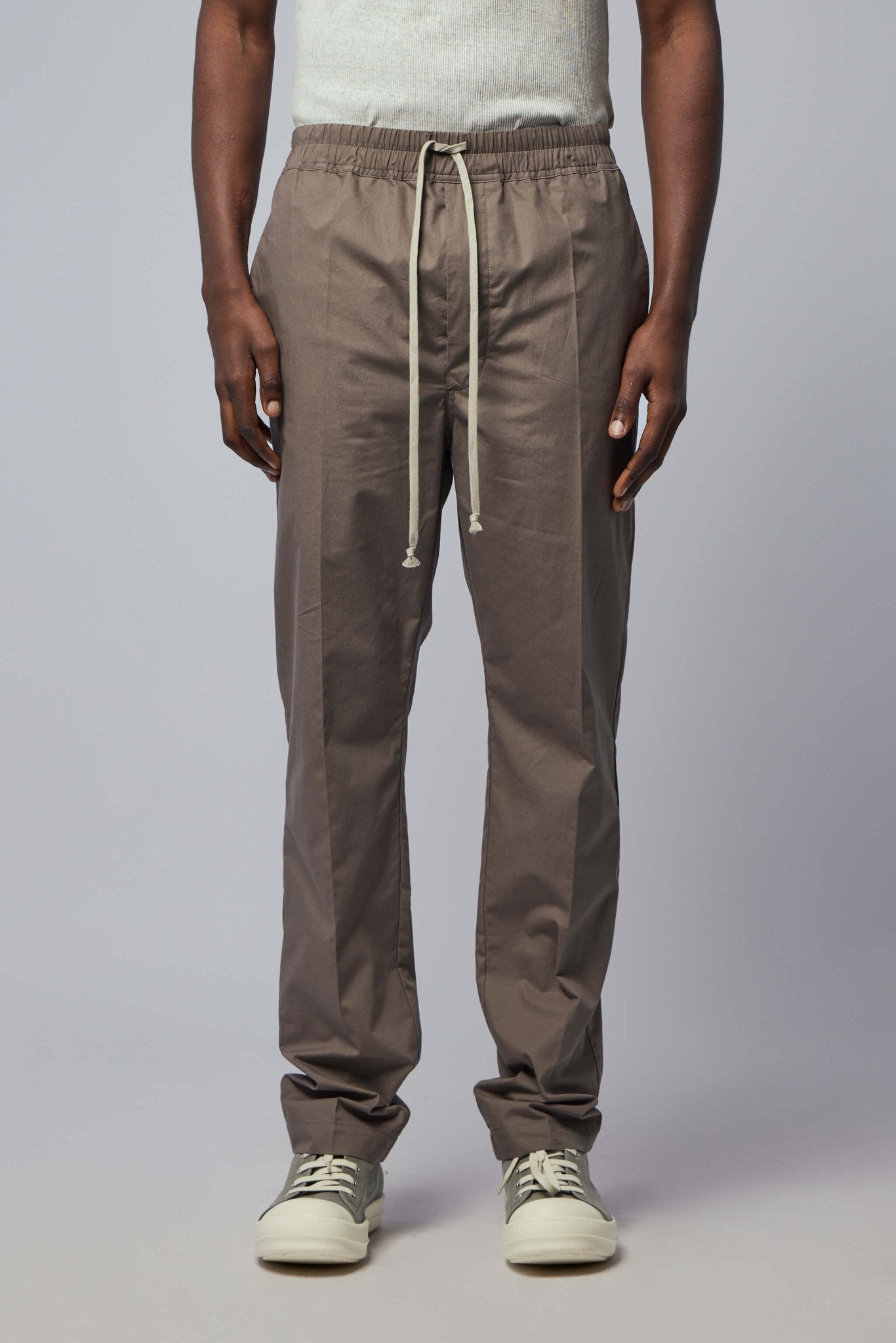 Woven Pants - Drawstring Slim Long