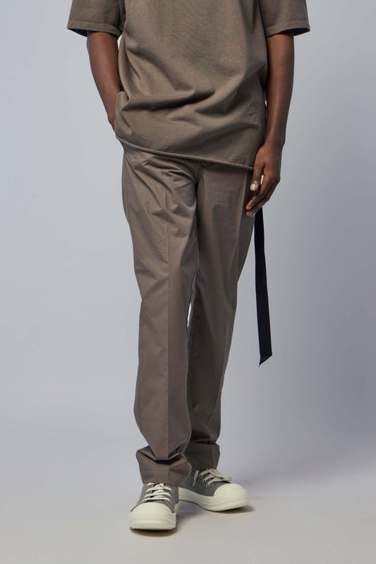 Woven Pants - Drawstring Slim Long