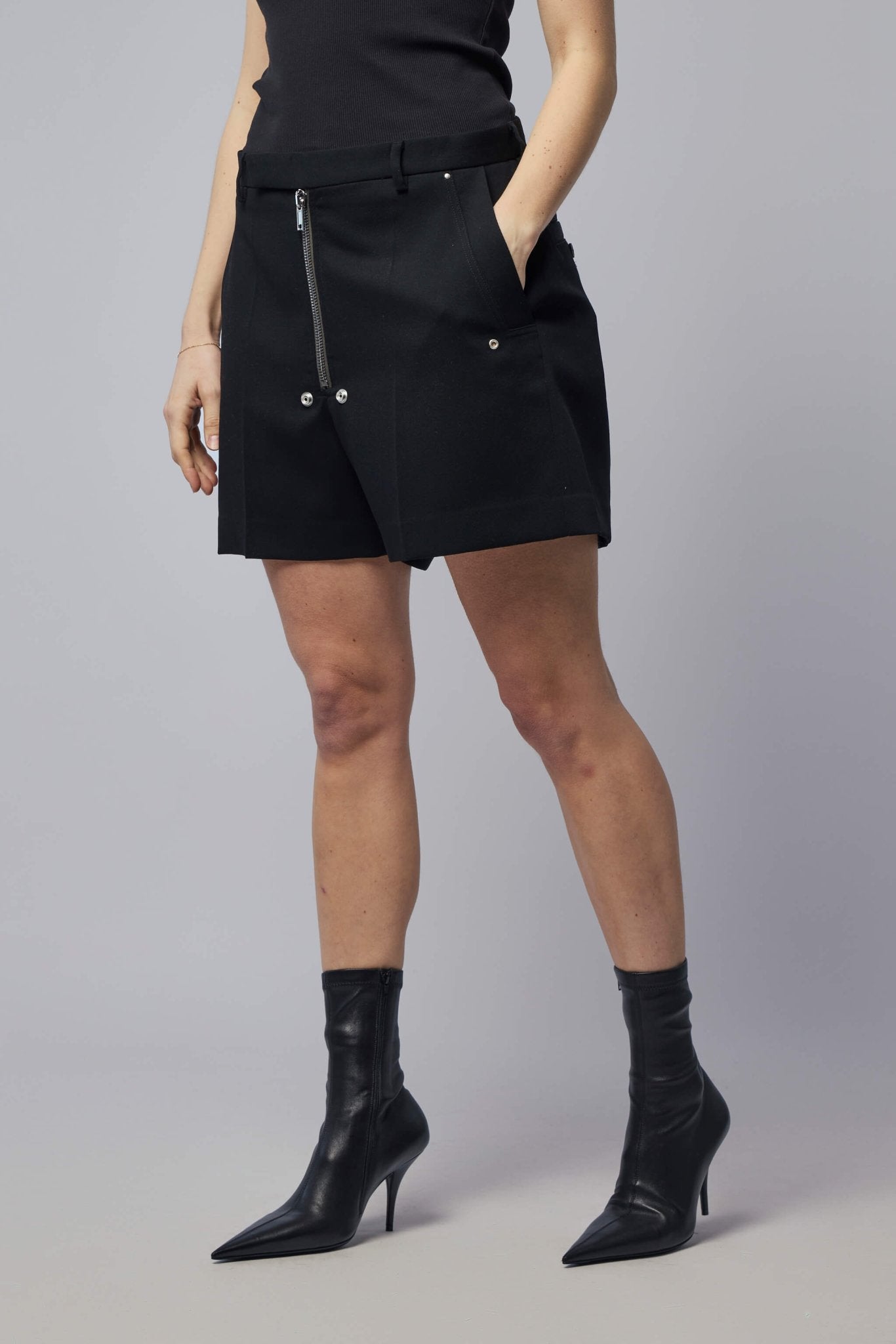 Woven Shorts - Tailored Shorts Black