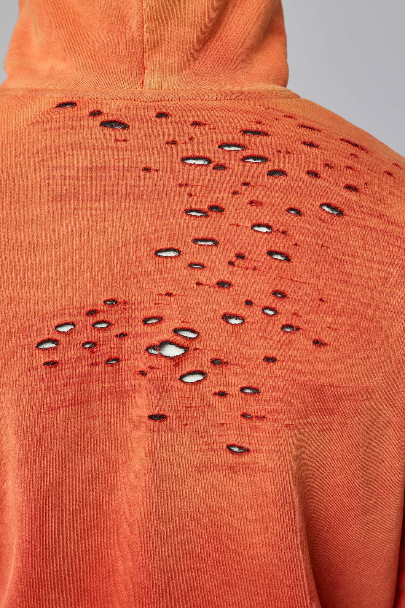 Apocrypha Pious Zip Hoodie Orange