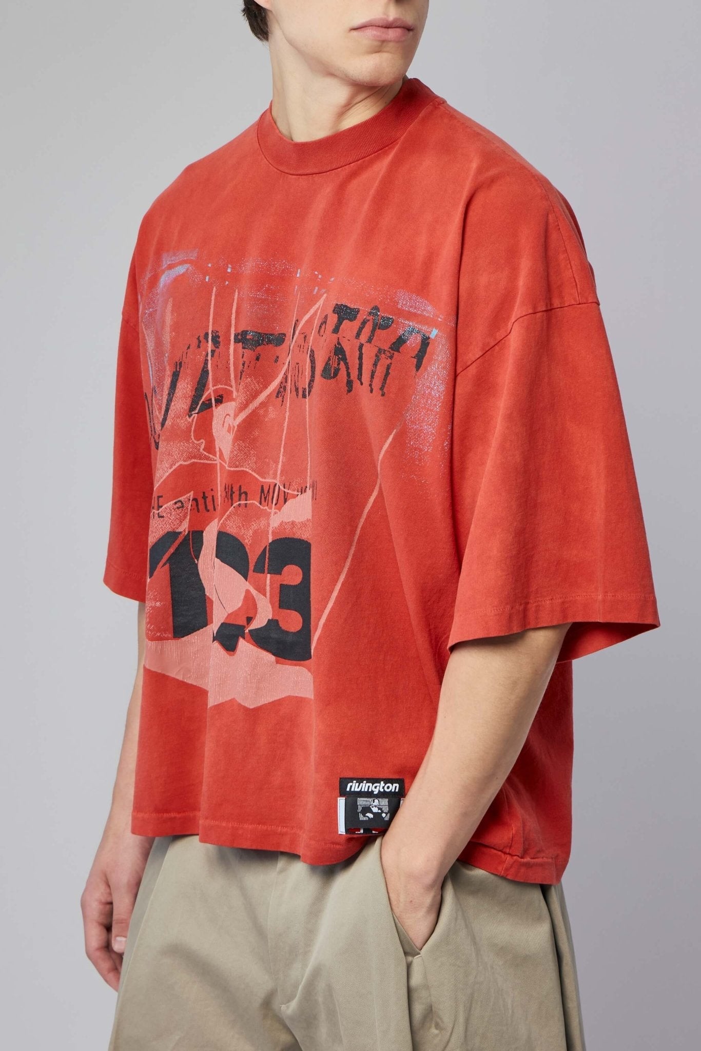 Left Out Vintage Tee Red