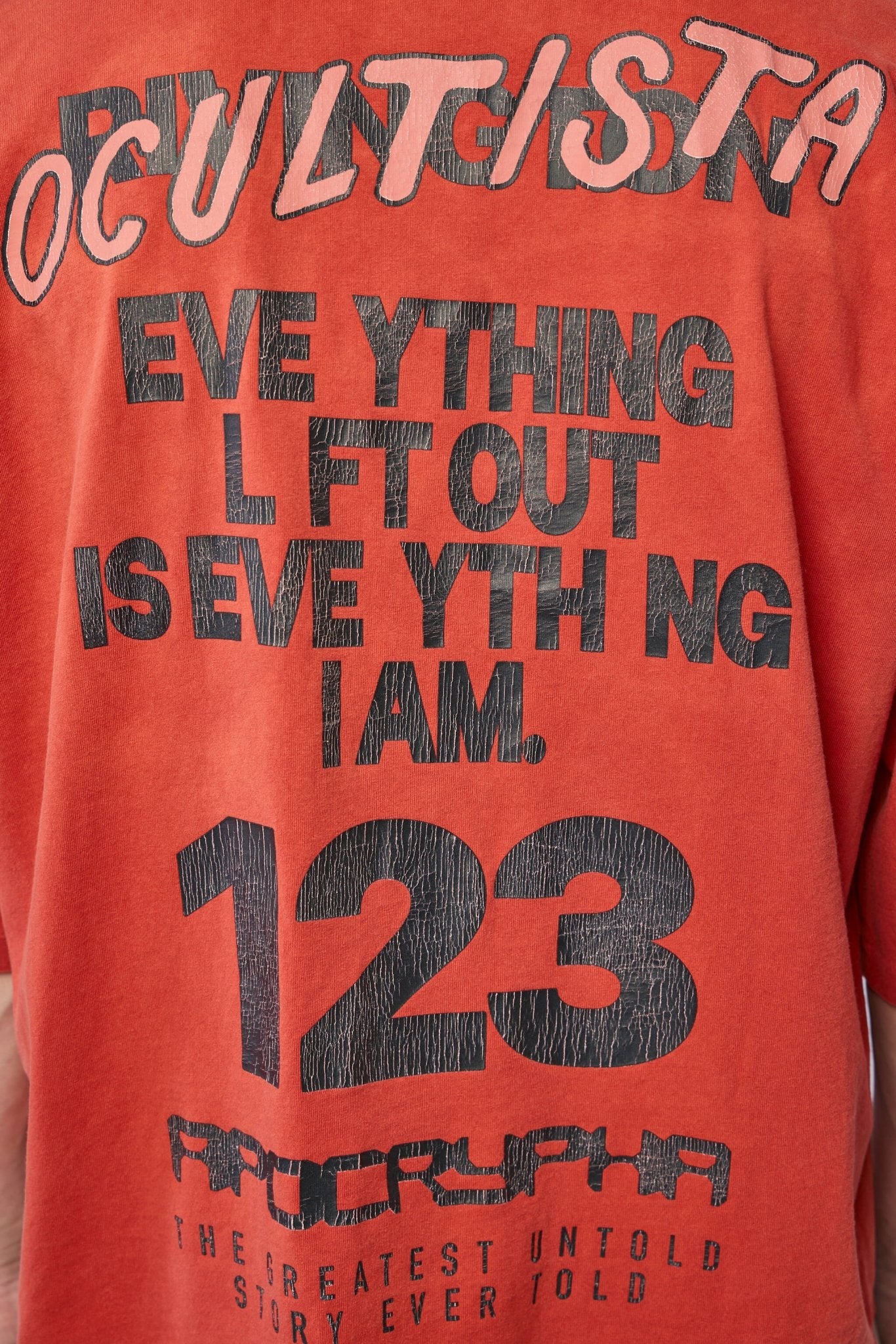 Left Out Vintage Tee Red