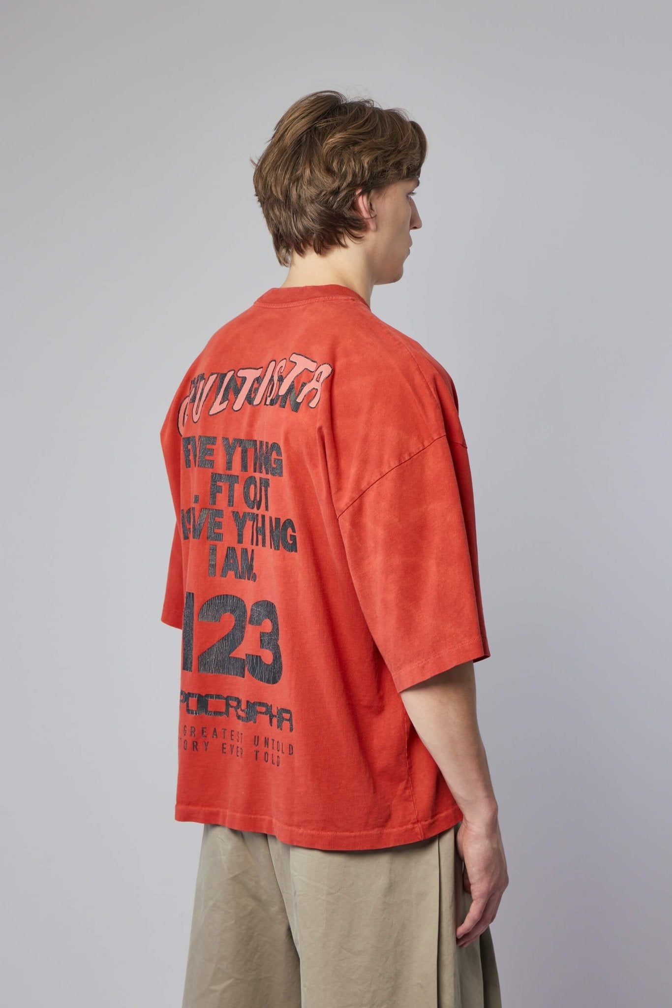 Left Out Vintage Tee Red