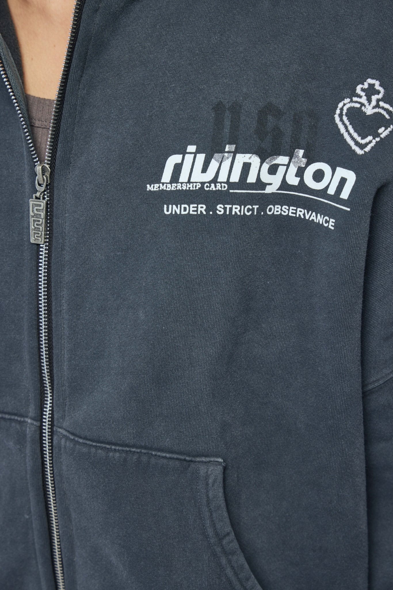 Membership Uso Zip Hoodie