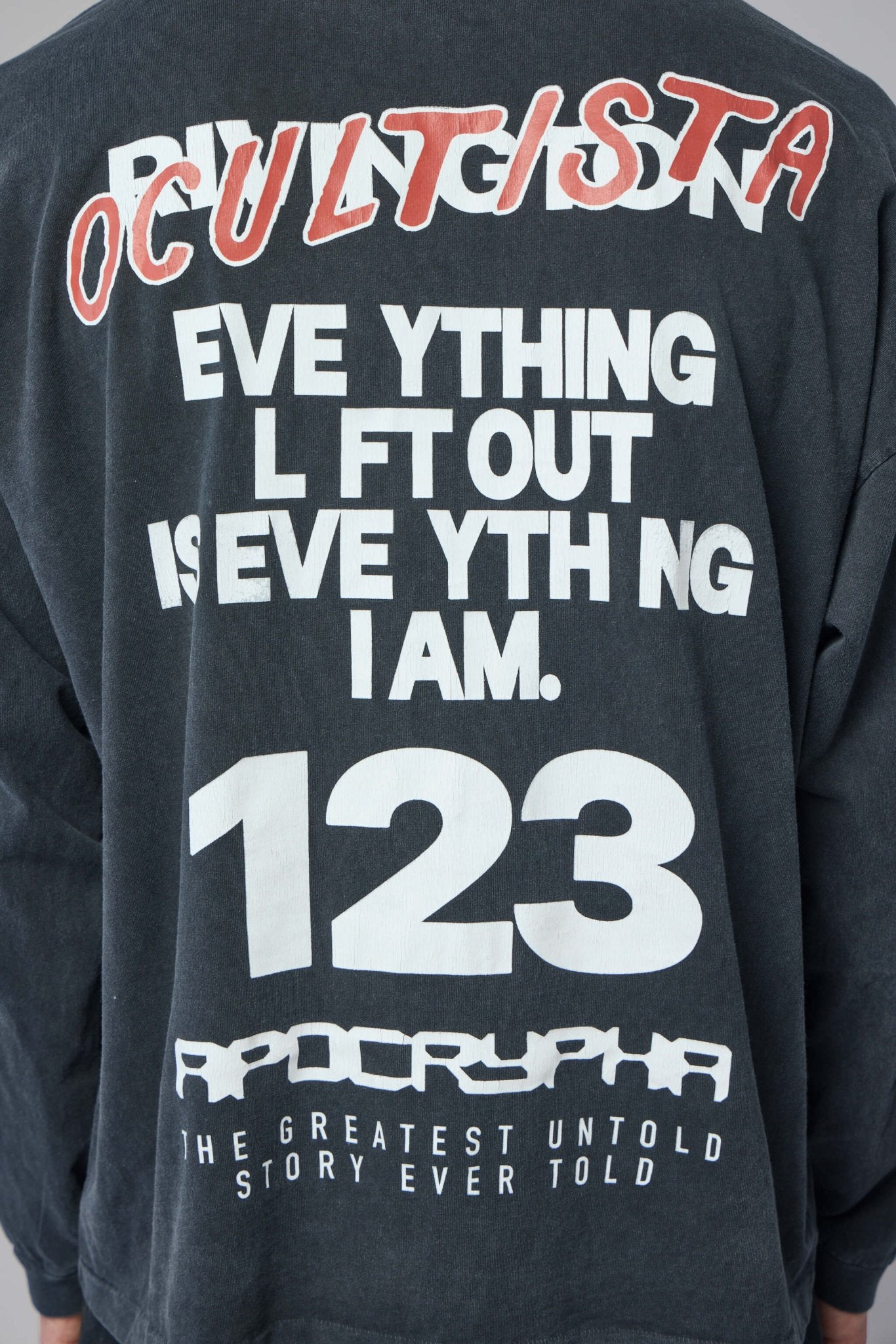 Occultista Vintage LS Tee Vintage Black