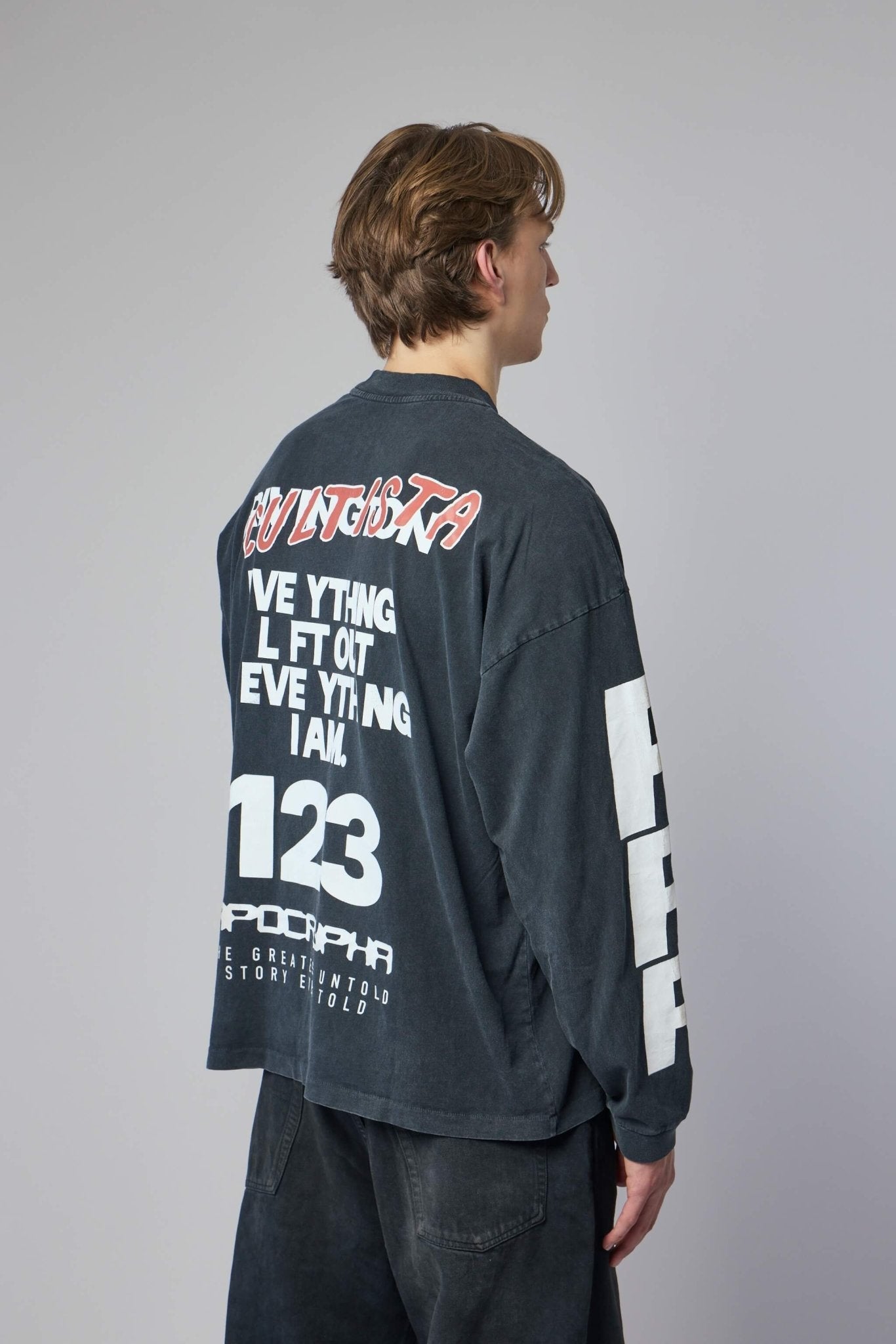 Occultista Vintage LS Tee Vintage Black