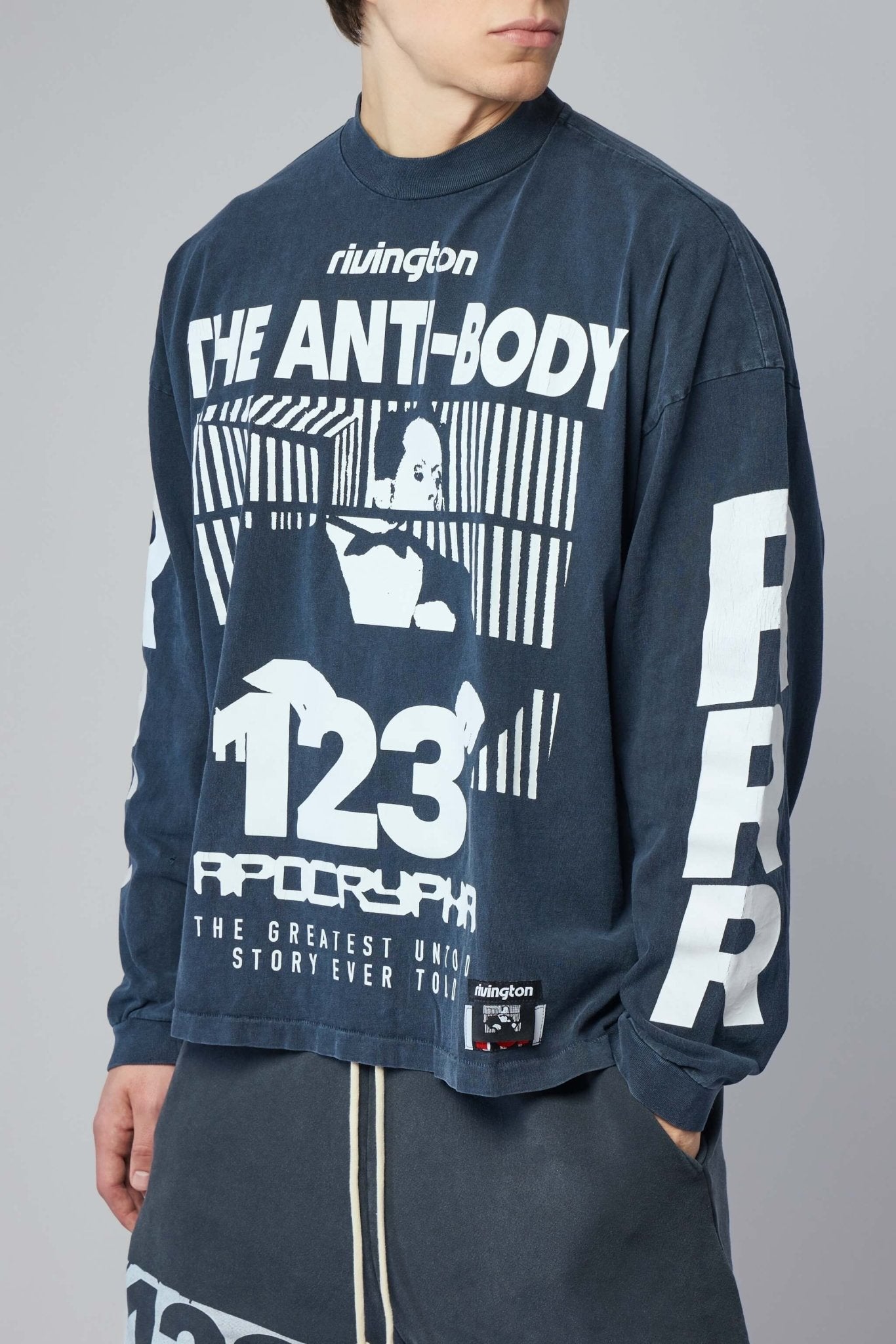 The Anti-body Vintage LS Tee Black