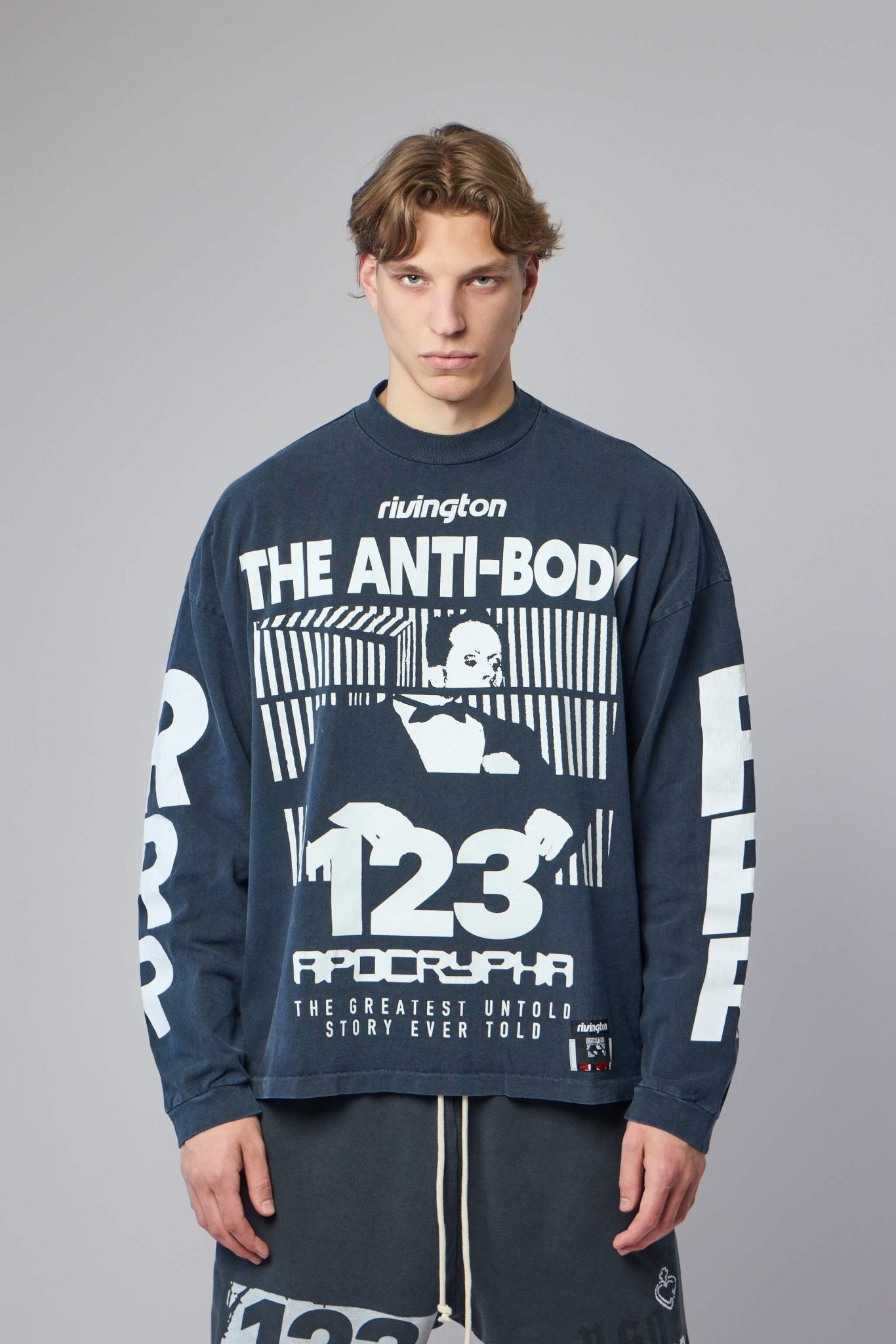 The Anti-body Vintage LS Tee Black