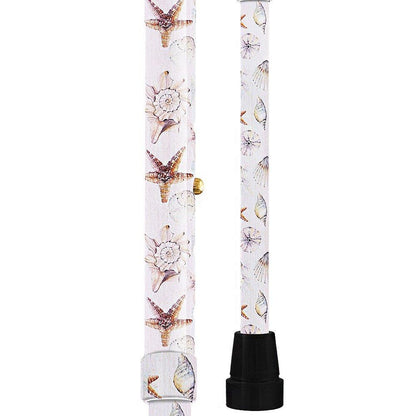 HD Pattern Designer Cane - Matching Handle & Shaft - Durable Adjustable Aluminum