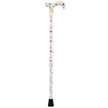 HD Pattern Designer Cane - Matching Handle & Shaft - Durable Adjustable Aluminum